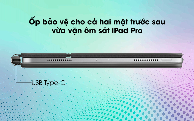  Magic Keyboard iPad Pro 12.9 inch 2021 ốp bảo vệ hai mặt cho iPad Pro